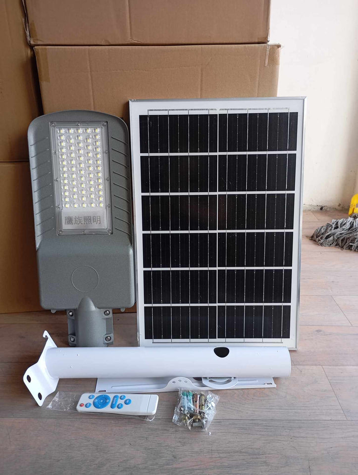 True Rated Solar Street Light - 100W