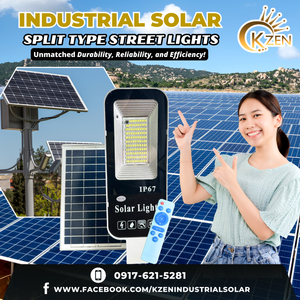 Kzen Industrial Solar - Available in 500W, 300W, 200W, and 100W