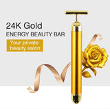 24K Gold Face Roller Massager