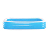 Inflatable Home Pool With Electric Air Pump (3.05m x 1.83m x 56cm / 10' x 72" x 22") - 54009