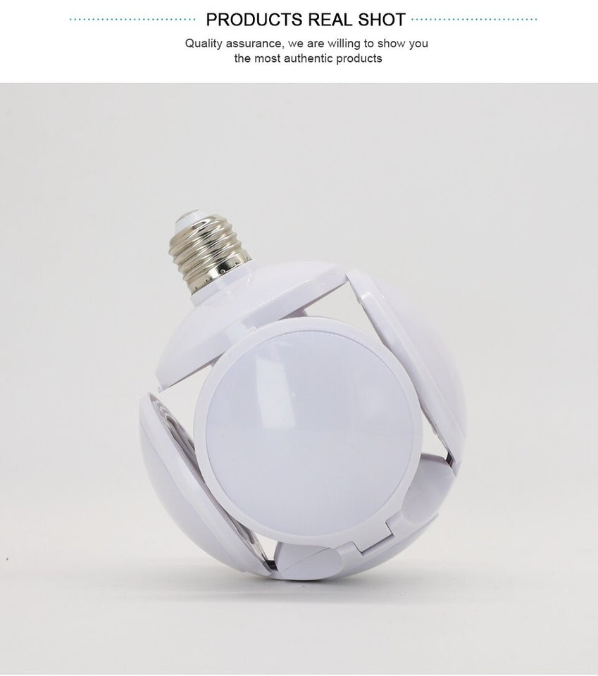 LED Folding UFO Light Bulb (SINGLE)