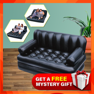 Luxury 5 in 1 Sofa Bed with FREE Mystery Gift