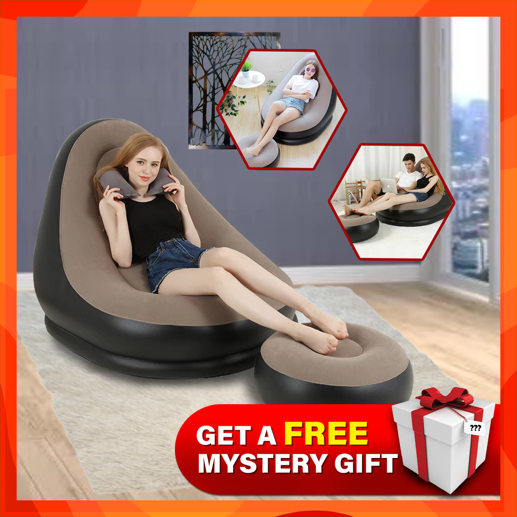 Luxury Portable Sofa Lounge with Free Mystery Gift