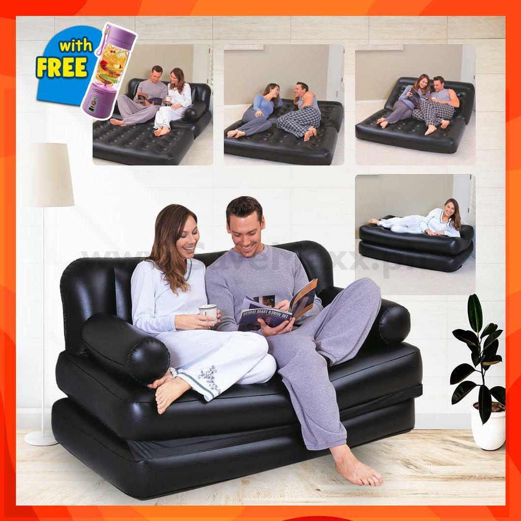 Luxury 5 in 1 Sofa Bed (with Free Portable Mini Juice Blender)