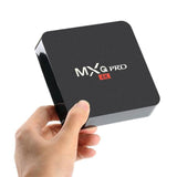 Advance MXQ Pro 4K Android TV Box (with Free Portable Bluetooth Karaoke Speaker)