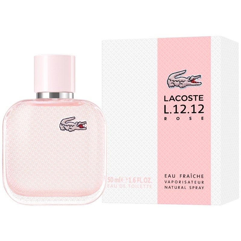 L.12.12. EAU DE PARFUM ROSE FOR HER US TESTER OIL BASED FRAGRANCE LONG LASTING PERFUME