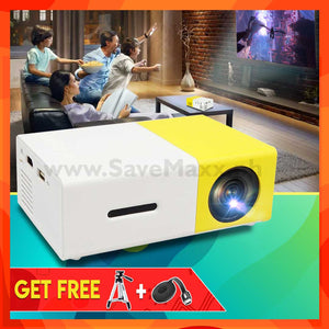 Portable Pocket Projector (with Free Tripod and HDMI Display Receiver)
